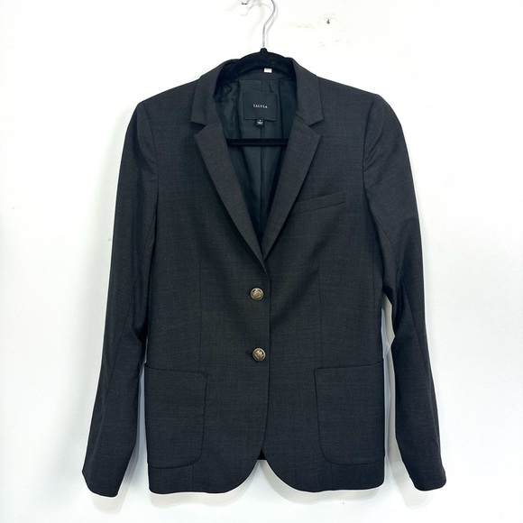 Aritzia Talula Exeter Blazer in Grey Sz 6 - Picture 2 of 13